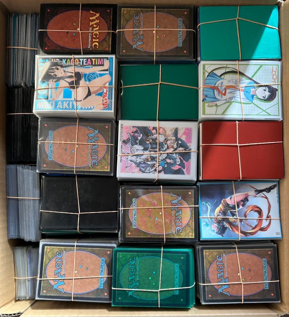 ① マジックザギャザリング スリーブ付 約20kg 大量 未仕分け 引退品