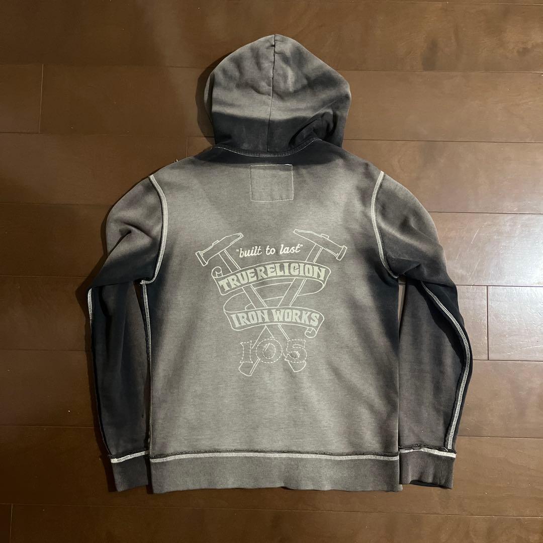 True Religion フーディー　ジップパーカー