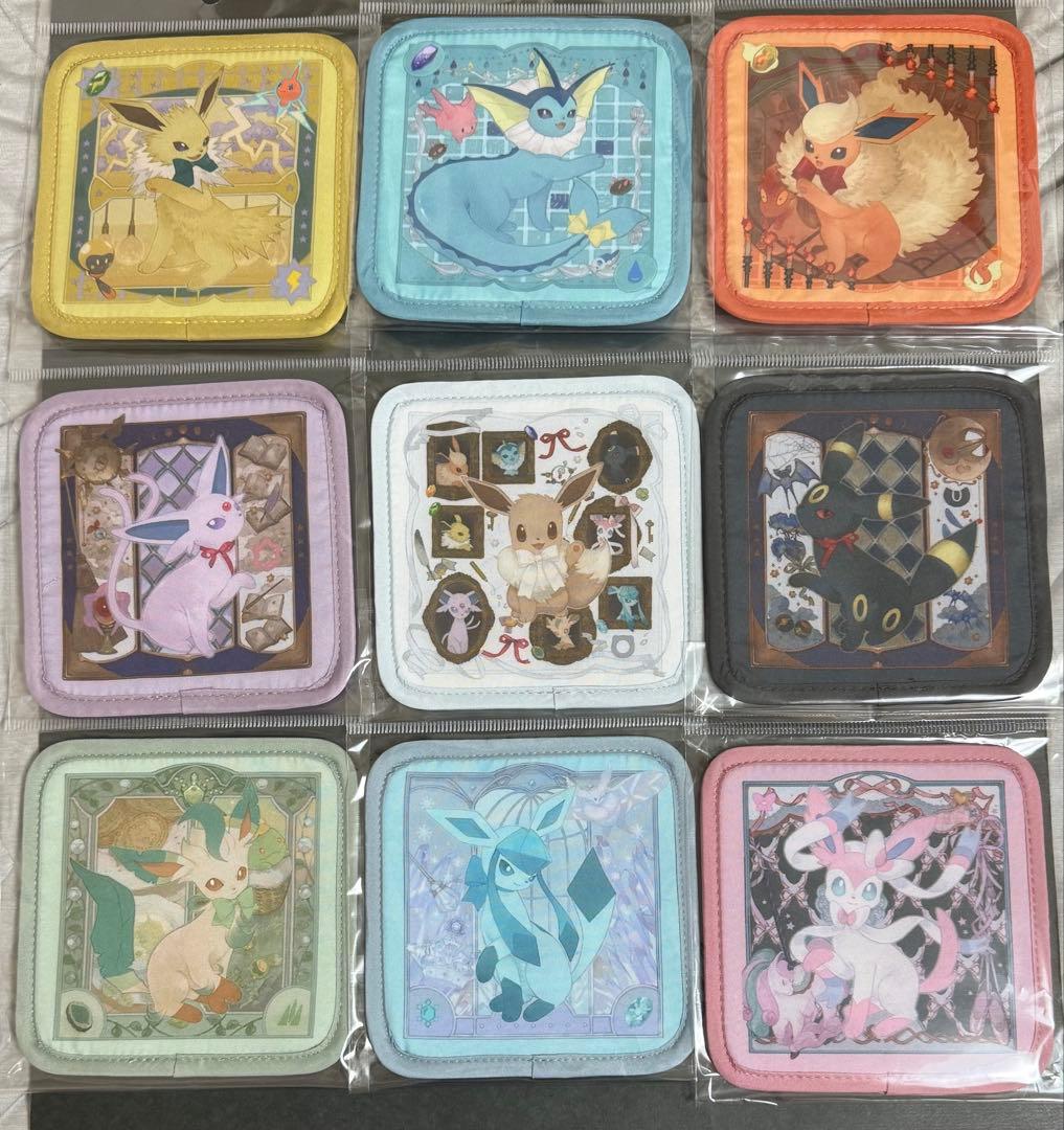 ポケモン イーブイ コースター Eevee Collection 9種 コンプ
