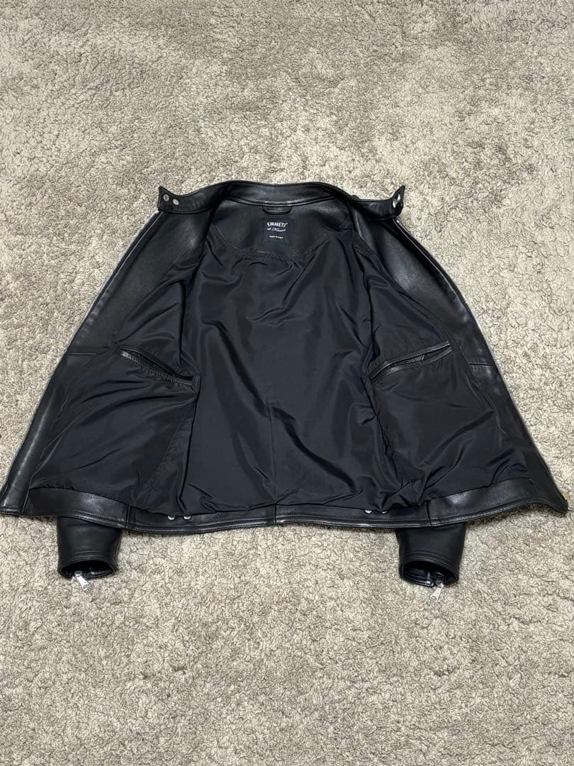 EMMETI エンメティ H UOMO アッカ シングル ライダース ジャケット