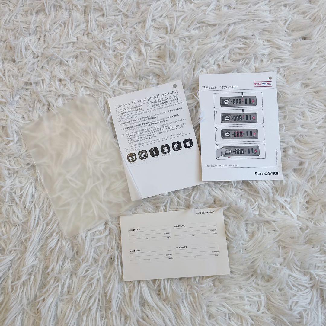 サムソナイトSamsonite ポリゴンスピナー ピンク 75/28