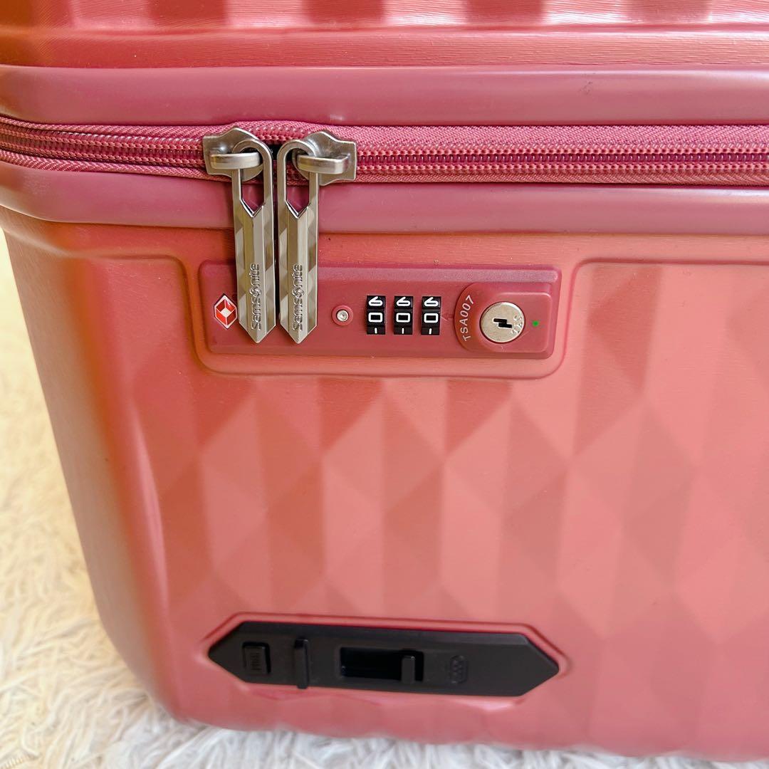 サムソナイトSamsonite ポリゴンスピナー ピンク 75/28