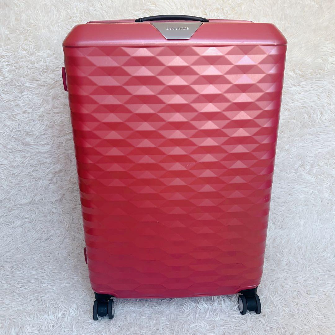 サムソナイトSamsonite ポリゴンスピナー ピンク 75/28