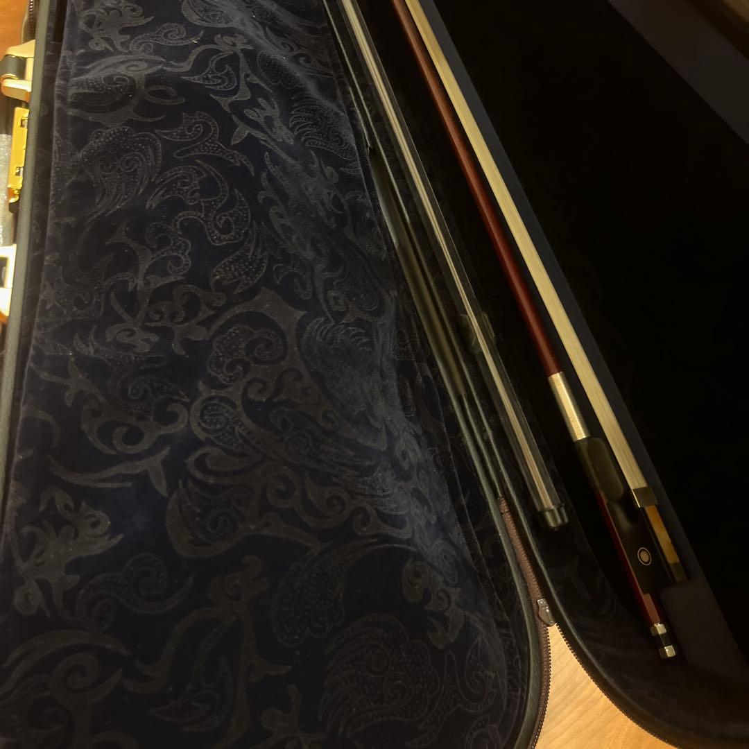 チェコ製 J.J.ドボルザーク バイオリン 4/4 弓、新品ケース付　美品