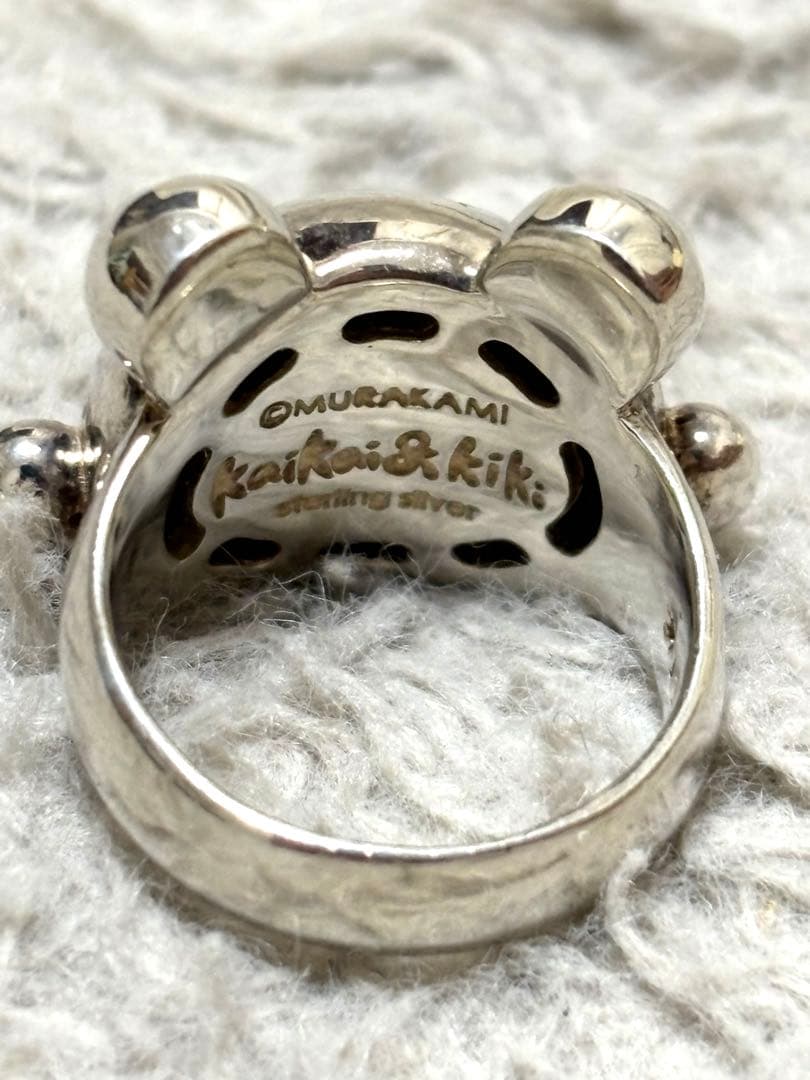 希少　村上隆 カイカイキキ シルバー　リング　アクセサリー