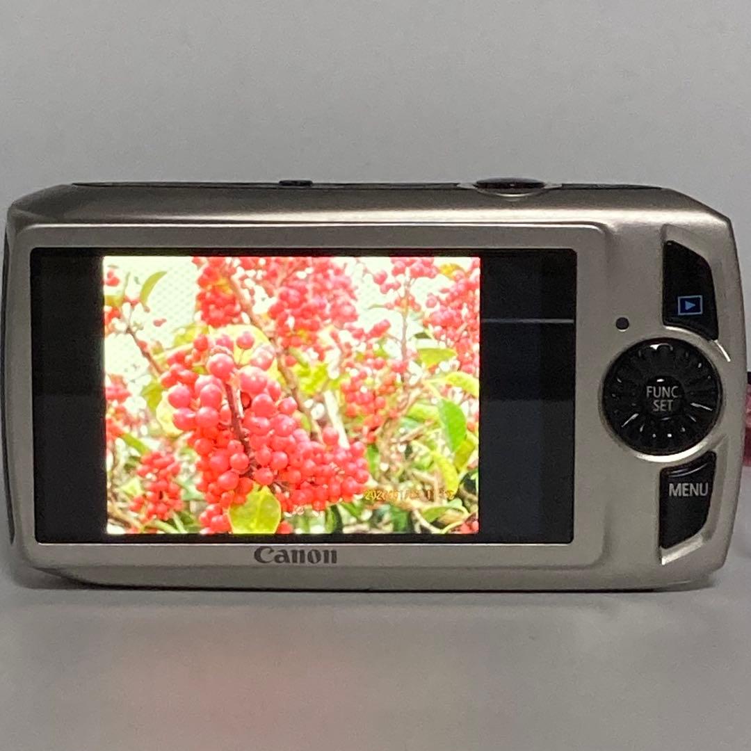 キヤノン　IXY 30S シルバー　イクシー　CANON IXC-420 ピンク