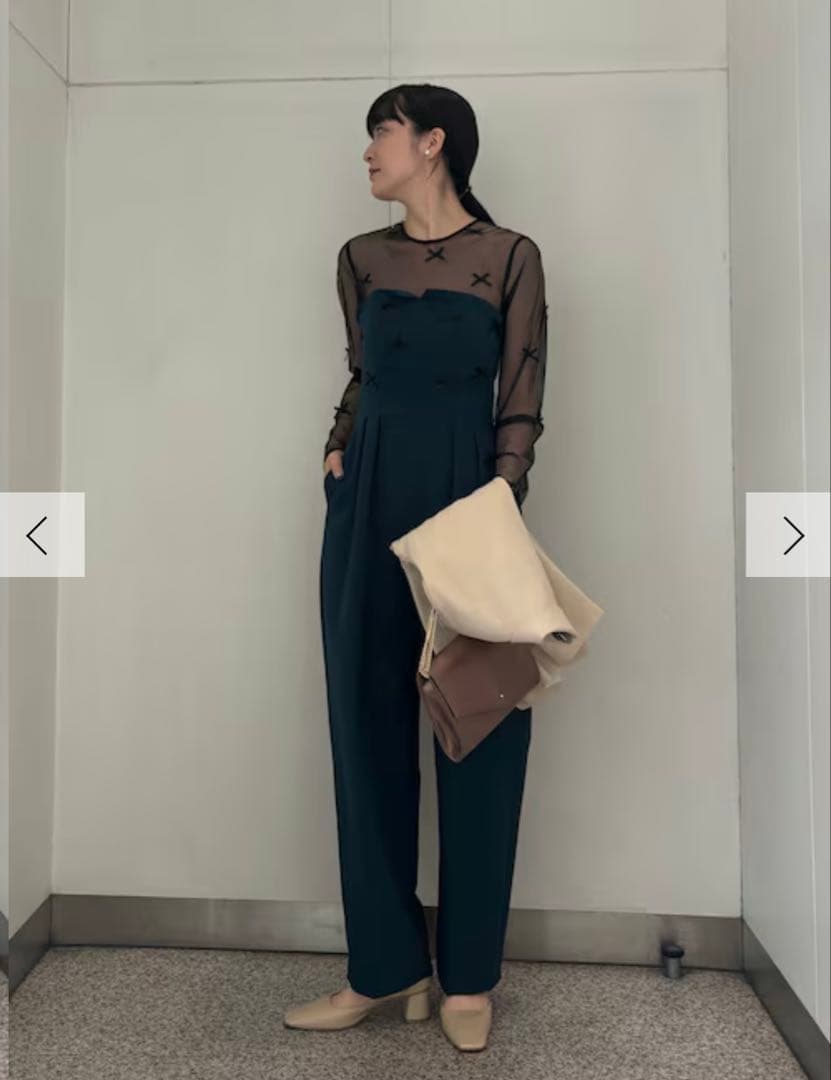 LAGUNAMOON LADYリボンパンツドレス