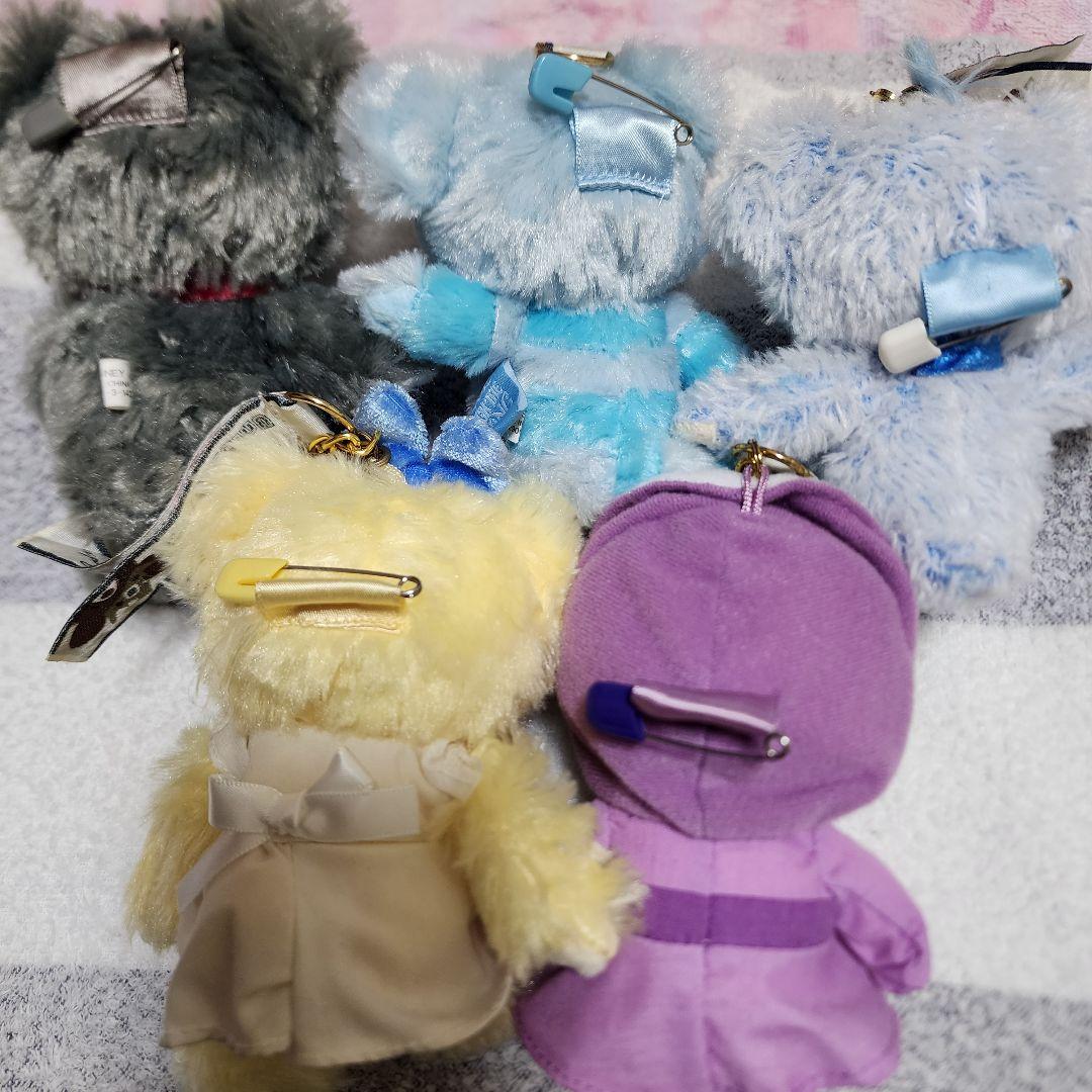 ディズニー公式　ユニベアシティ　キーチェーン　　初期　３６体セット　バラ売り不可