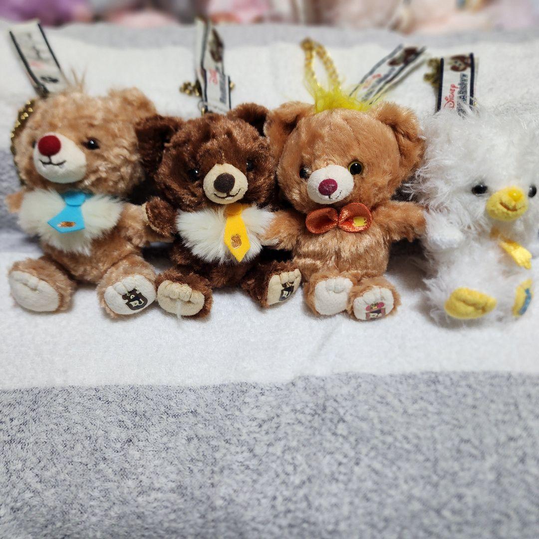 ディズニー公式　ユニベアシティ　キーチェーン　　初期　３６体セット　バラ売り不可