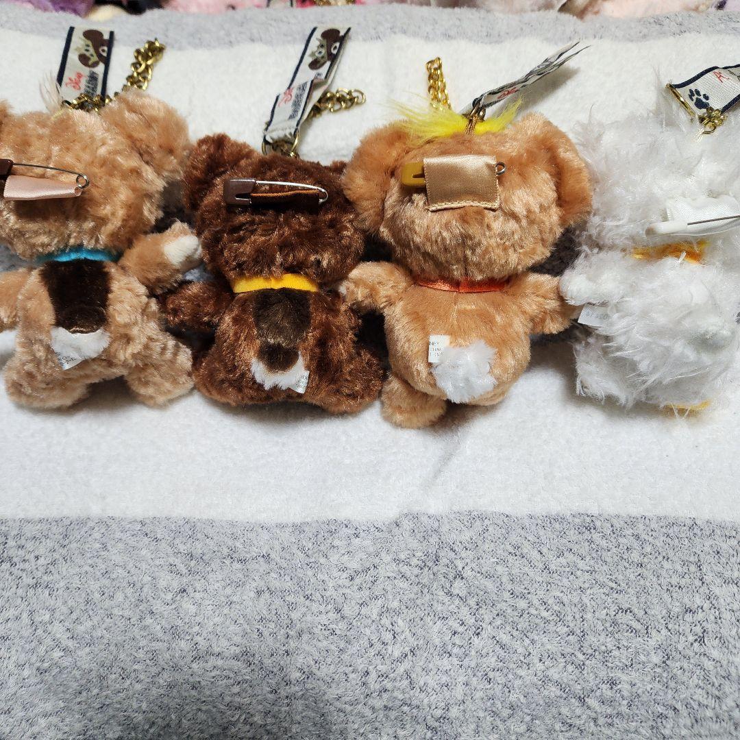 ディズニー公式　ユニベアシティ　キーチェーン　　初期　３６体セット　バラ売り不可