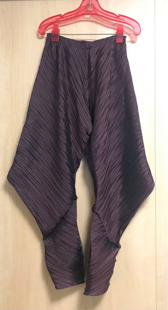 イッセイミヤケ プリーツ サルエルパンツ