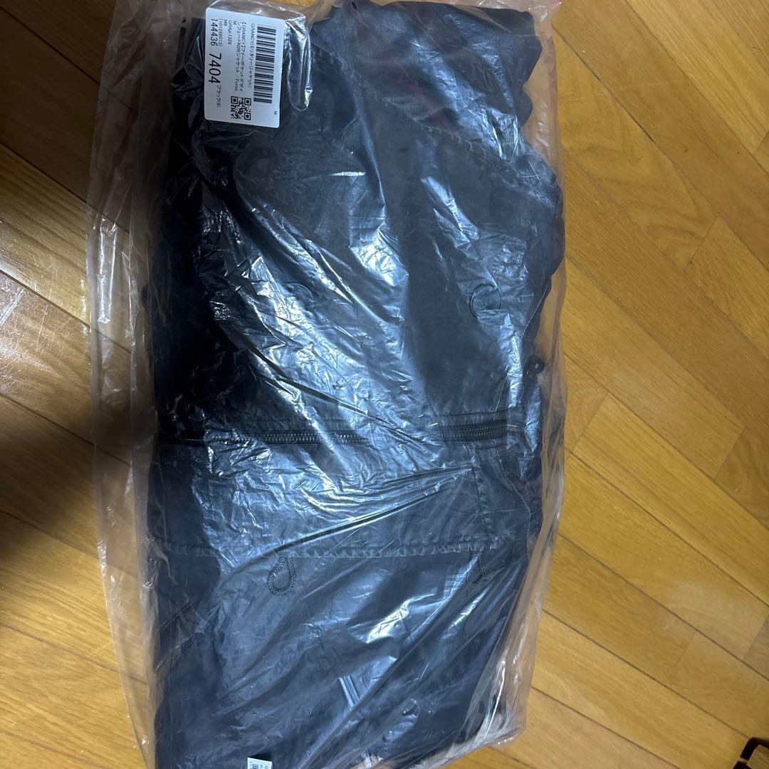 GRANCY ファーポケットデザインフェードN2Bジャケット　ブラック　Mサイズ