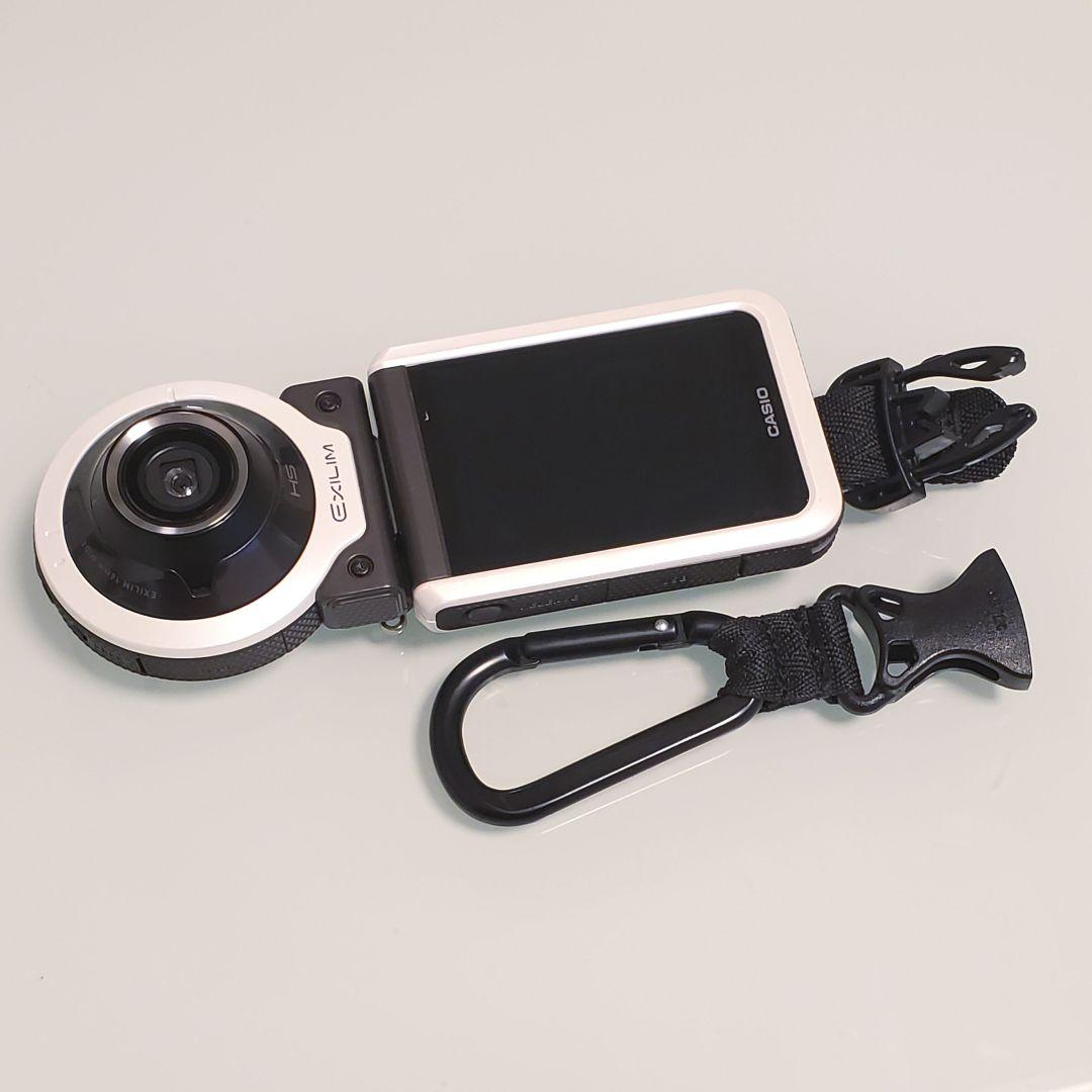 カシオ CASIO EXILIM EX-FR100L ホワイト カメラ デジカメ