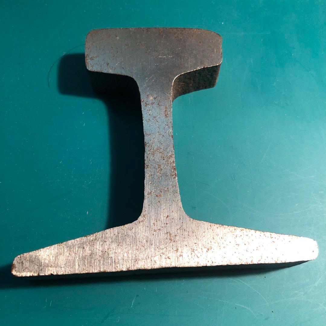 国鉄美幸線の廃線記念レール