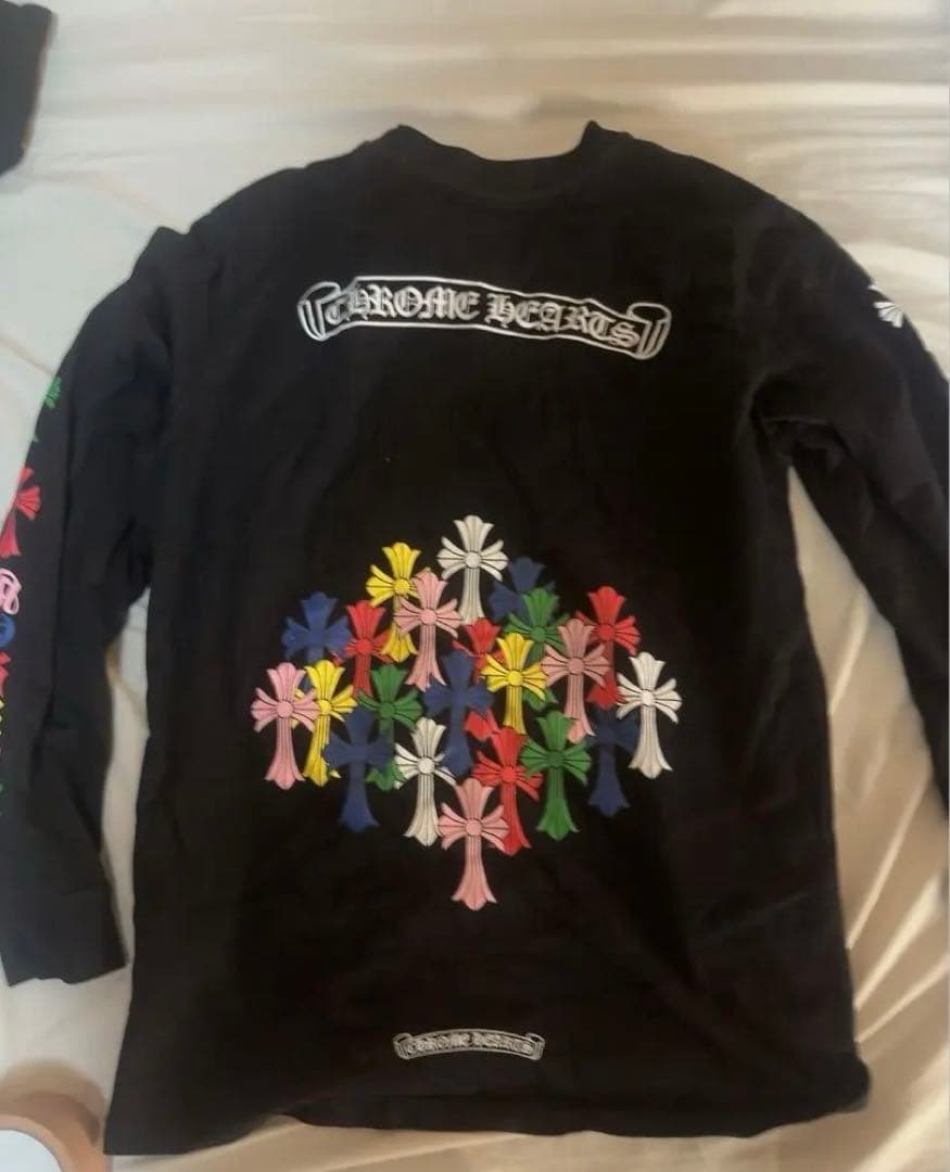 Chrome Hearts ブラック 長袖Tシャツ