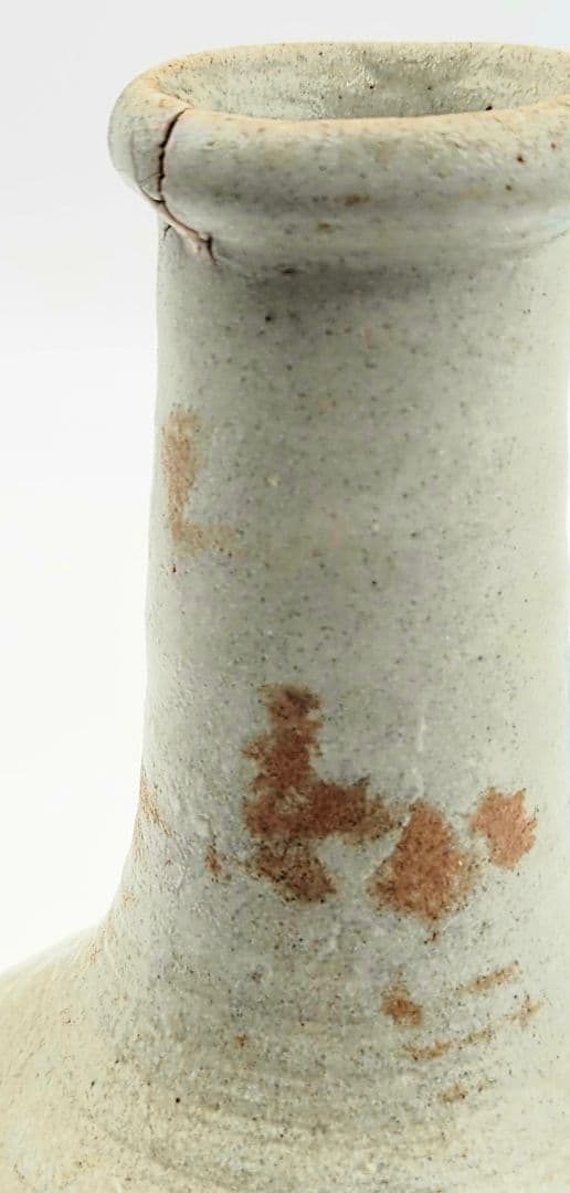 時代物　染め付け　徳利　花入れ　江戸時代　骨董品、美術品