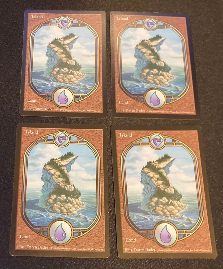 MTG 英語版　アングルード　島　平地　沼　森　山　基本土地20枚セット