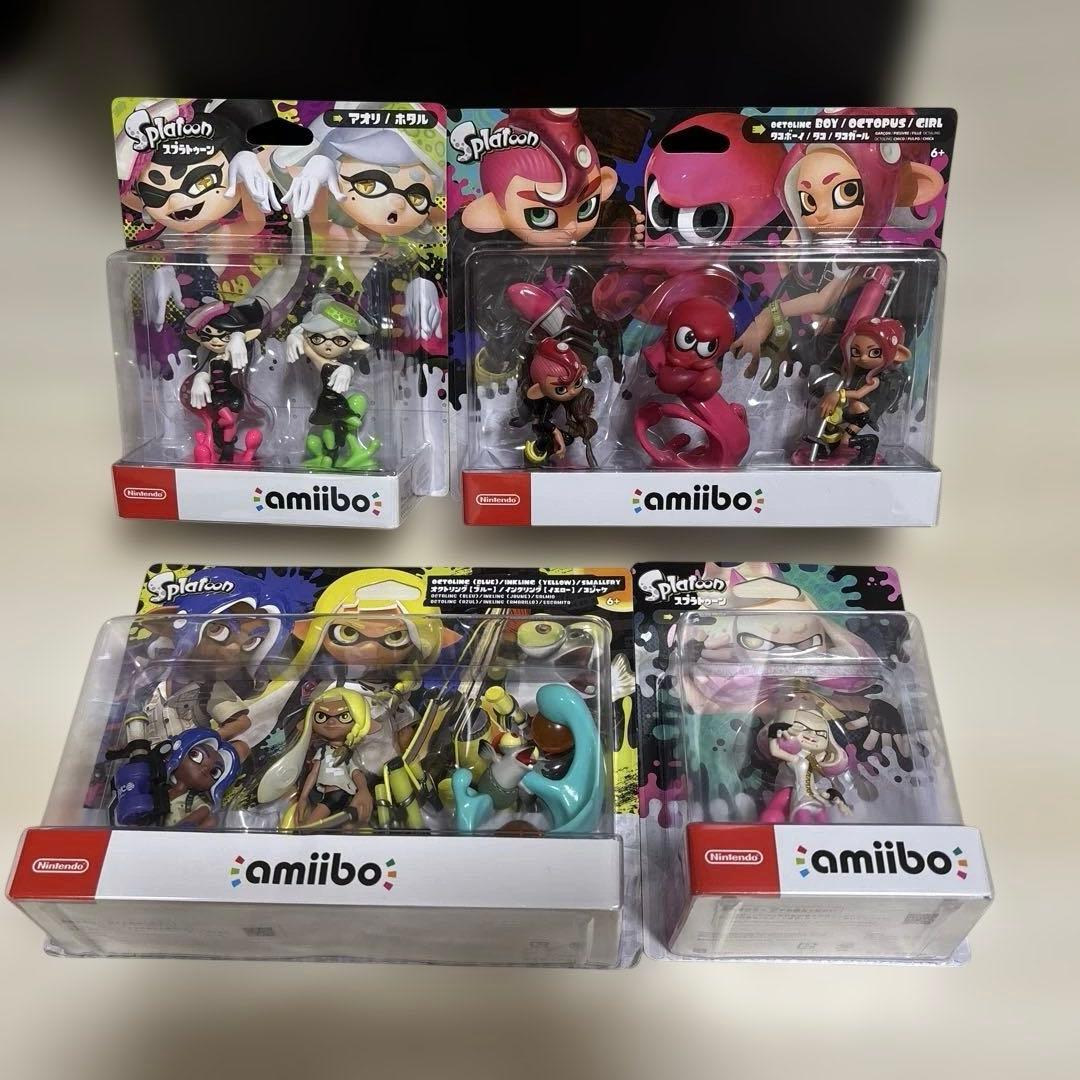 【新品未開封】amiibo スプラトゥーンシリーズ　まとめ売り