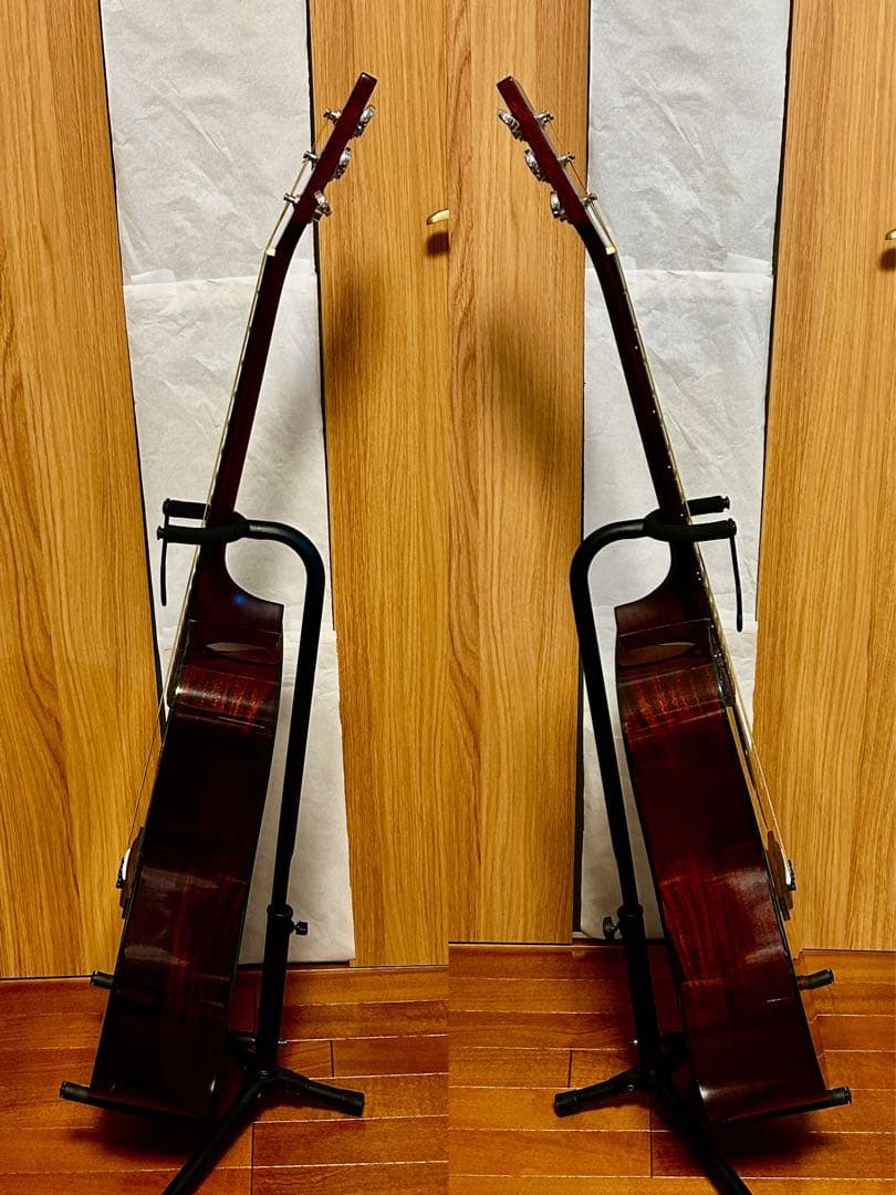 美品 Aria AD-28BS トップ単板 Ritter 高品質ギグバッグ付き