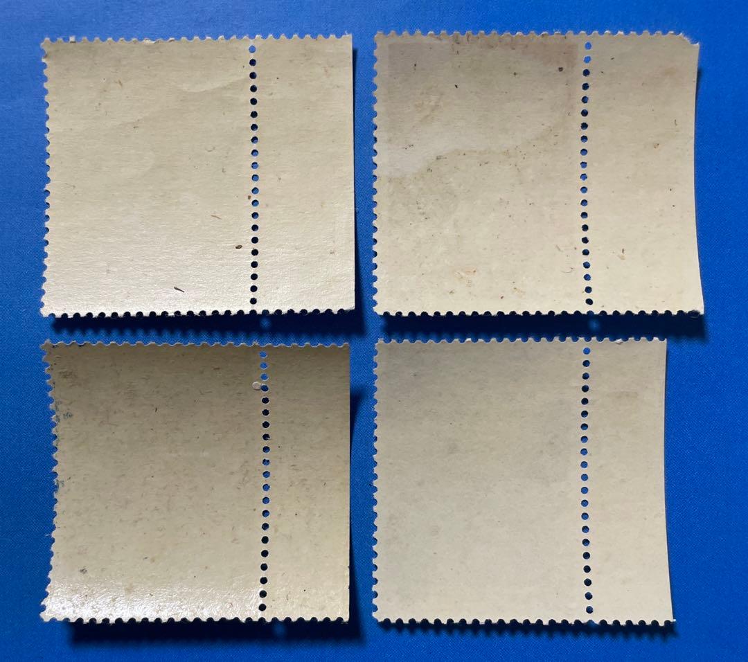 特44 菊シリーズ（使用済み、11枚耳付き、18種完）