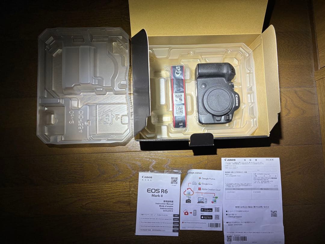 【ジャンク品】Canon EOS R6 Mark II 本体