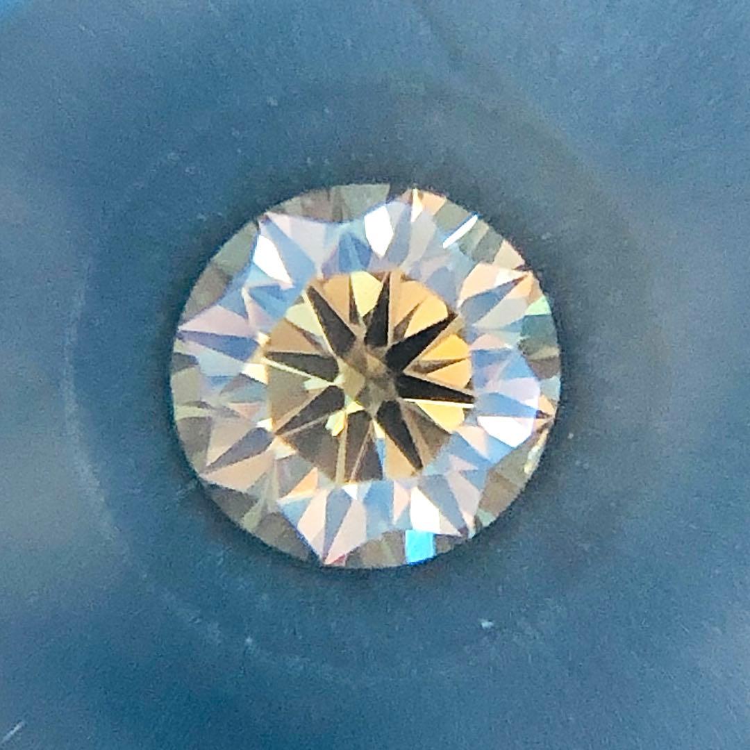 アクセサリー 0.162ct F.D.Brownish Yellow Orange SI-2