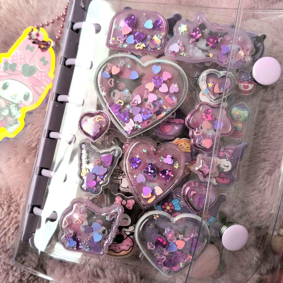 ま*ま様 シール帳　完成品　クロミ