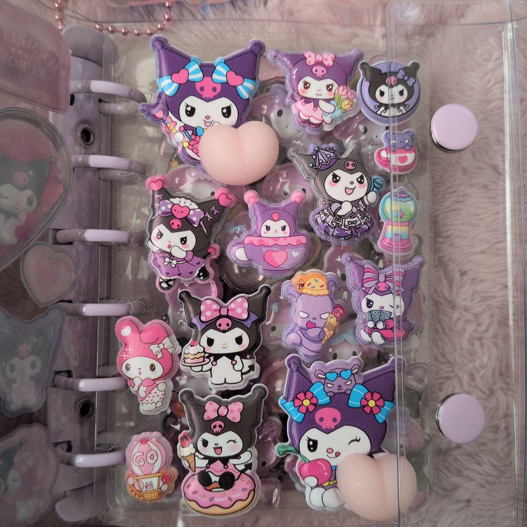 ま*ま様 シール帳　完成品　クロミ