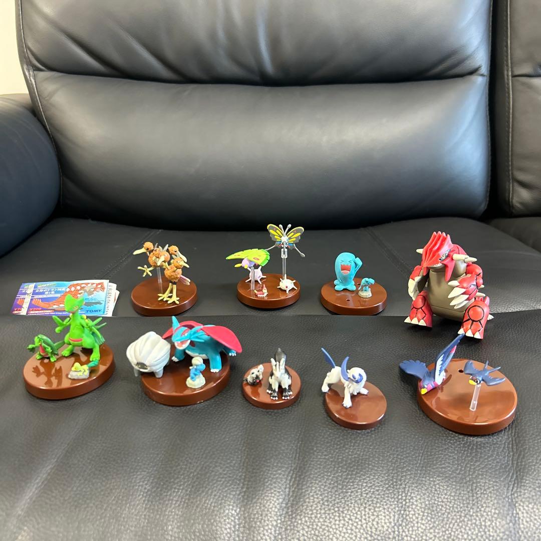 ポケットモンスター　アドバンスジェネレーション　立体ポケモン図鑑　第1集　全8個