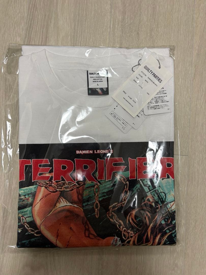 WACKOMARIA×TERRIFIER Tシャツホワイトワコマリア