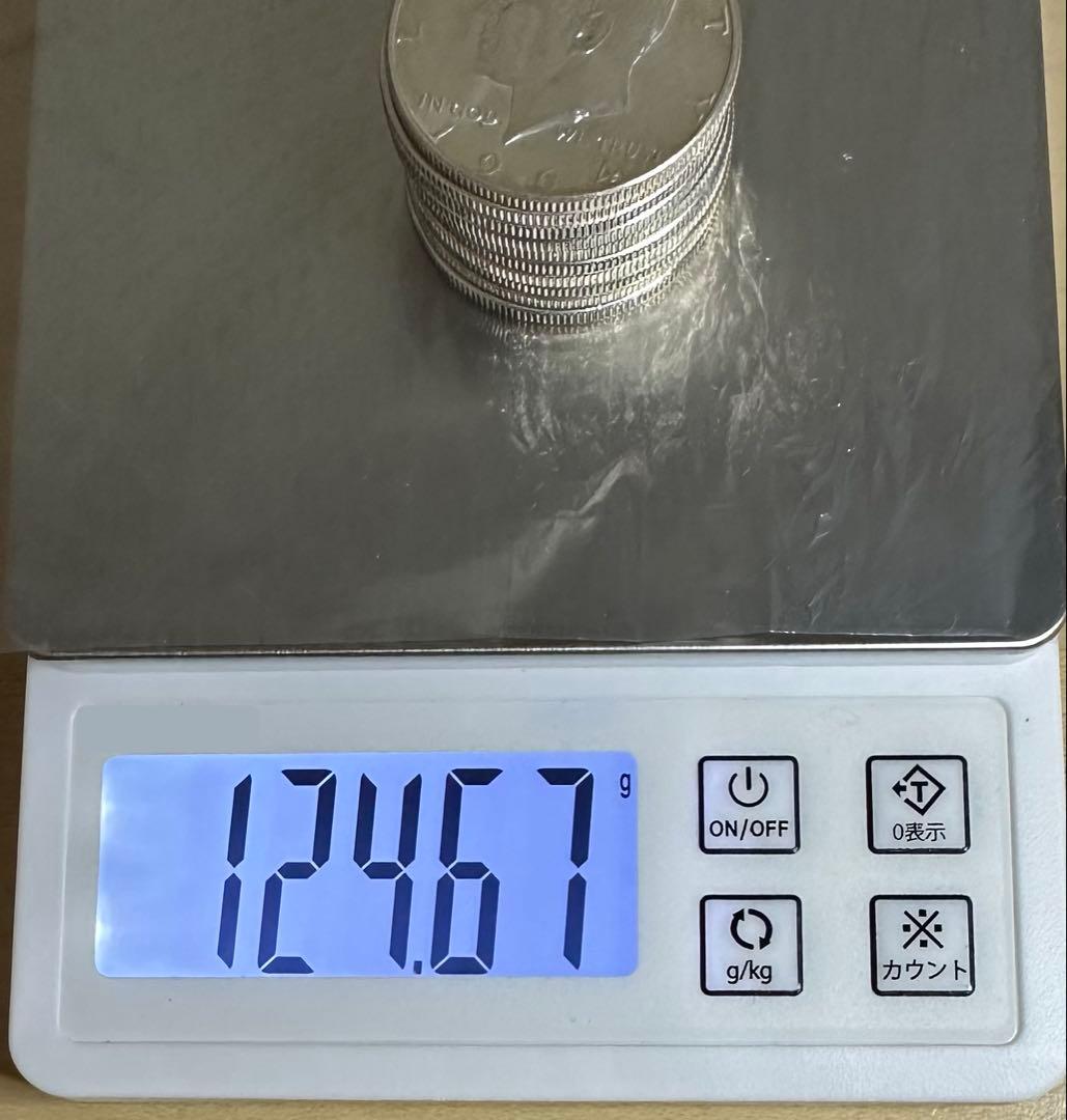 1964年 ケネディ ハーフダラー 10枚 シルバー 銀貨 銀品位90 c