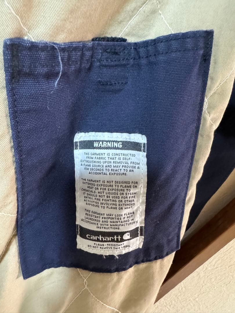 Carhartt ネイビー トラディショナルジャケット