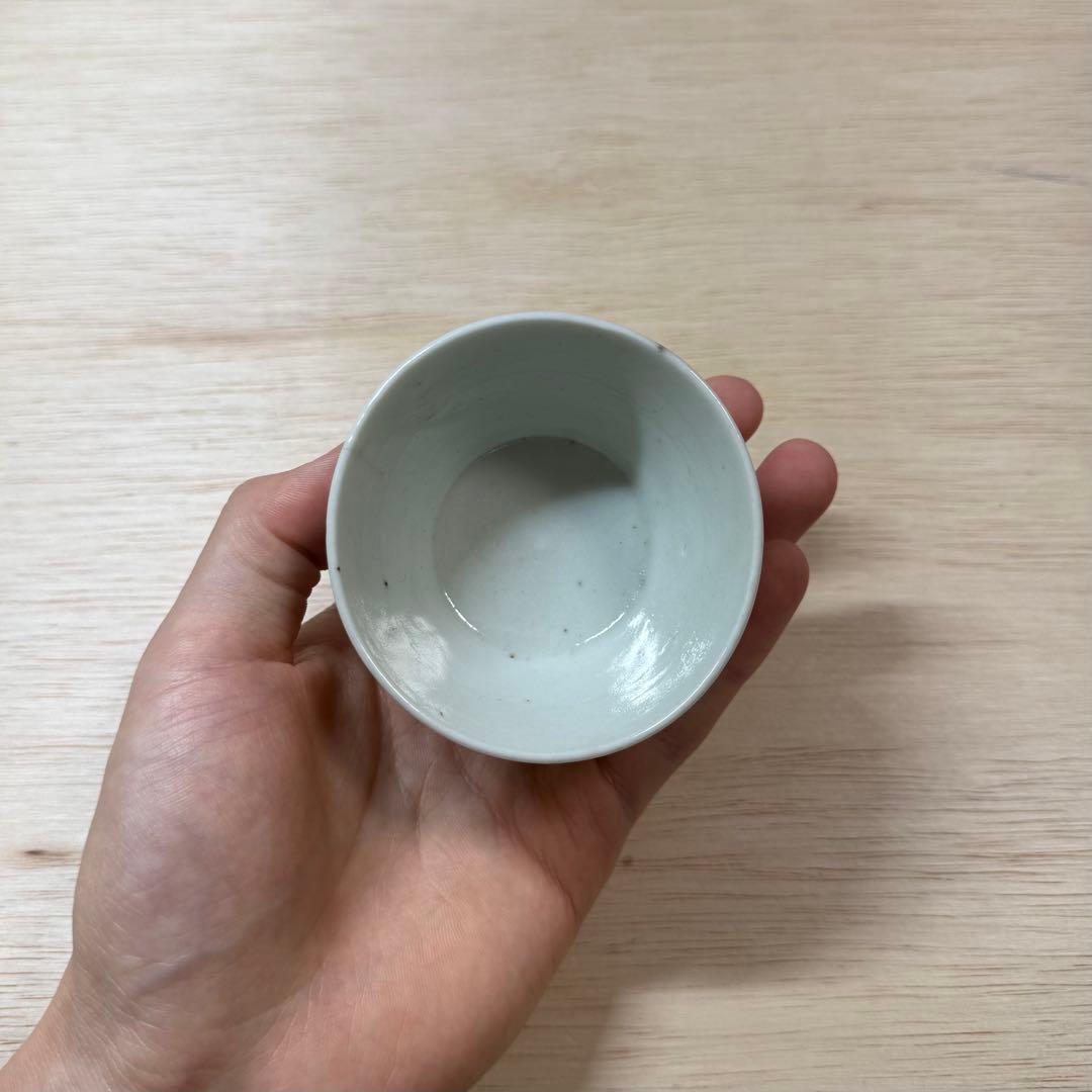 古伊万里 こんにゃく印判 蕎麦猪口 初期手 江戸時代 盃 古美術 蒟蒻印判 骨董