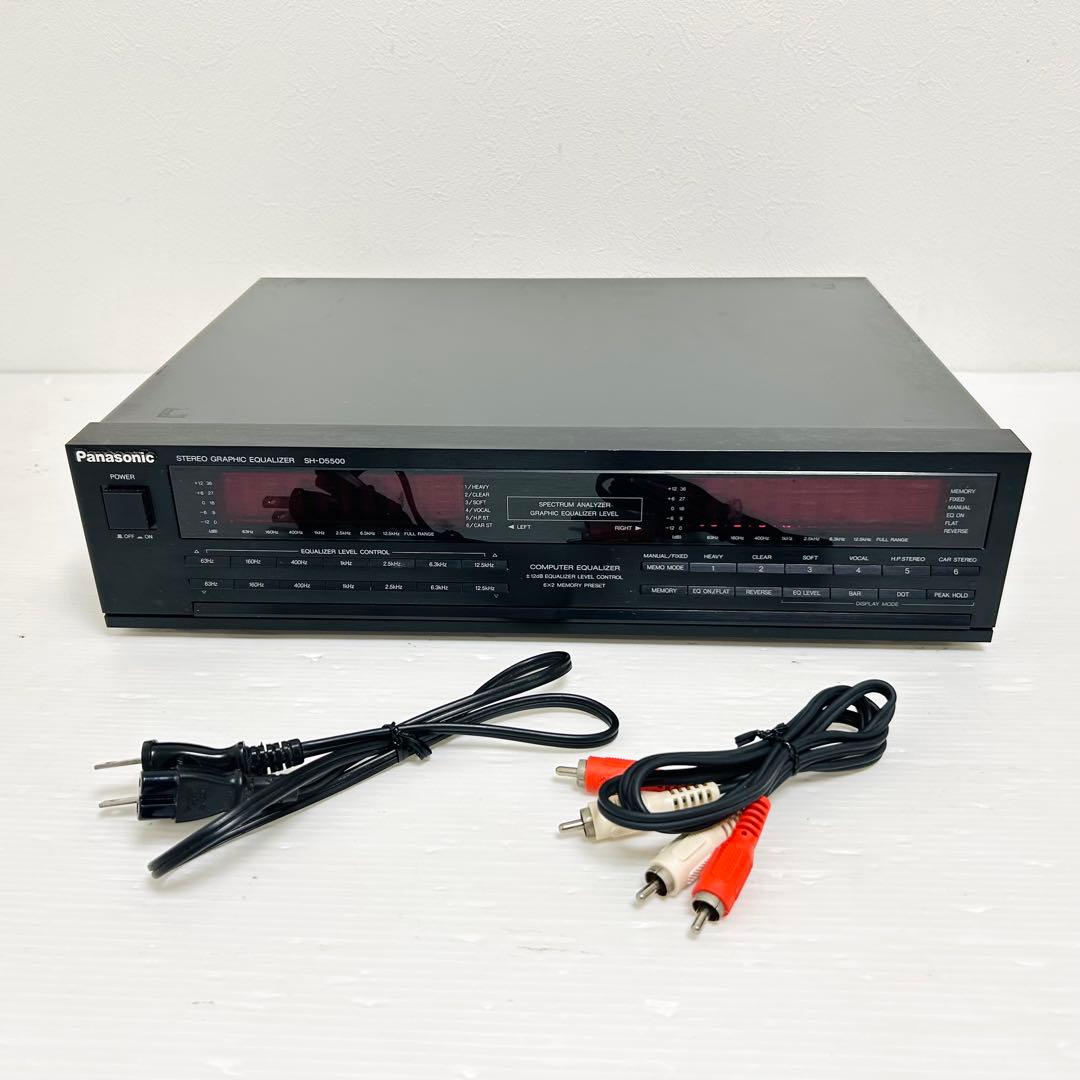 希少動作品 Panasonic グラフィックイコライザー SH-D5500