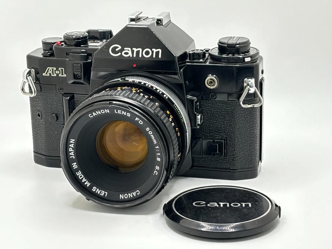 Canon キャノン A-1 レンズ付 FD 50mm f/1.8 S.C 美品