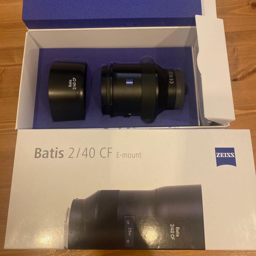 最終値下げ　ZEISS Batis 2/40 CF E-mountブラックミスト