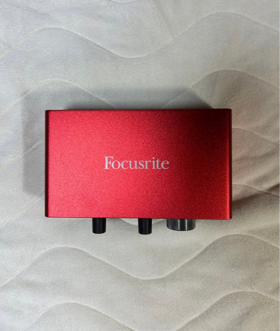 Focusrite Scarlett Solo 3rdオーディオインターフェイス