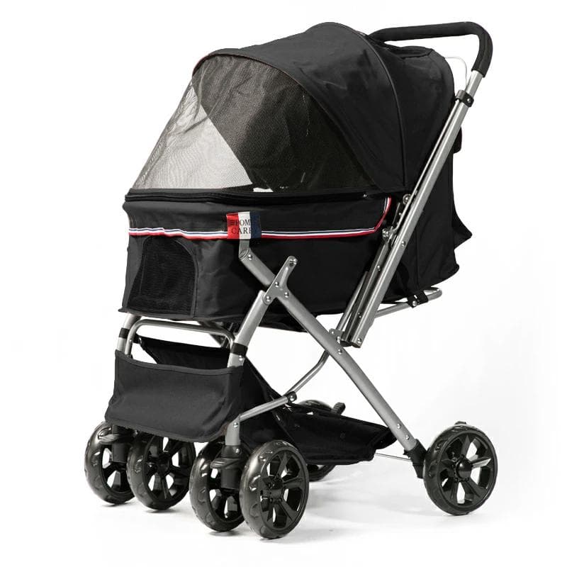 一回使用★ ポンポリース 折畳み 対面式切り替えカート 中型・多頭用バギーカー