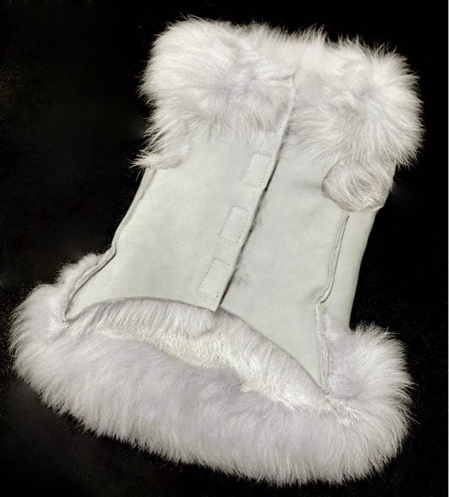 【美品】フォーペッツオンリー リアルムートン ファーコート