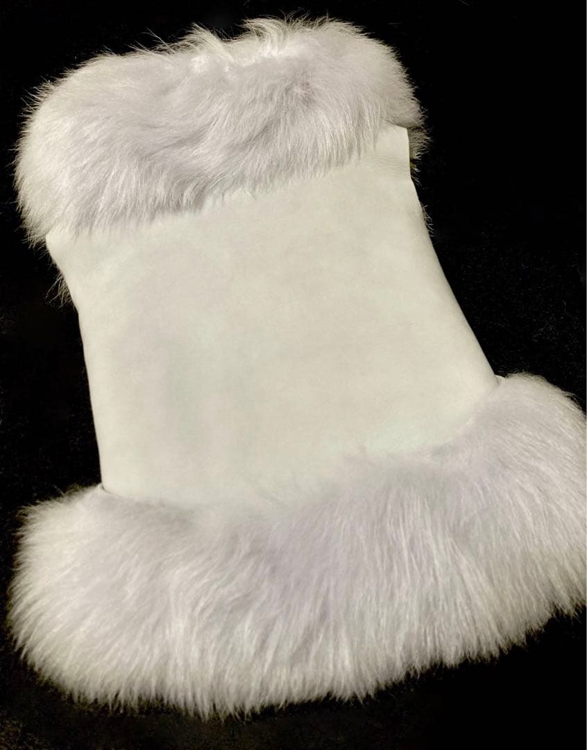 【美品】フォーペッツオンリー リアルムートン ファーコート