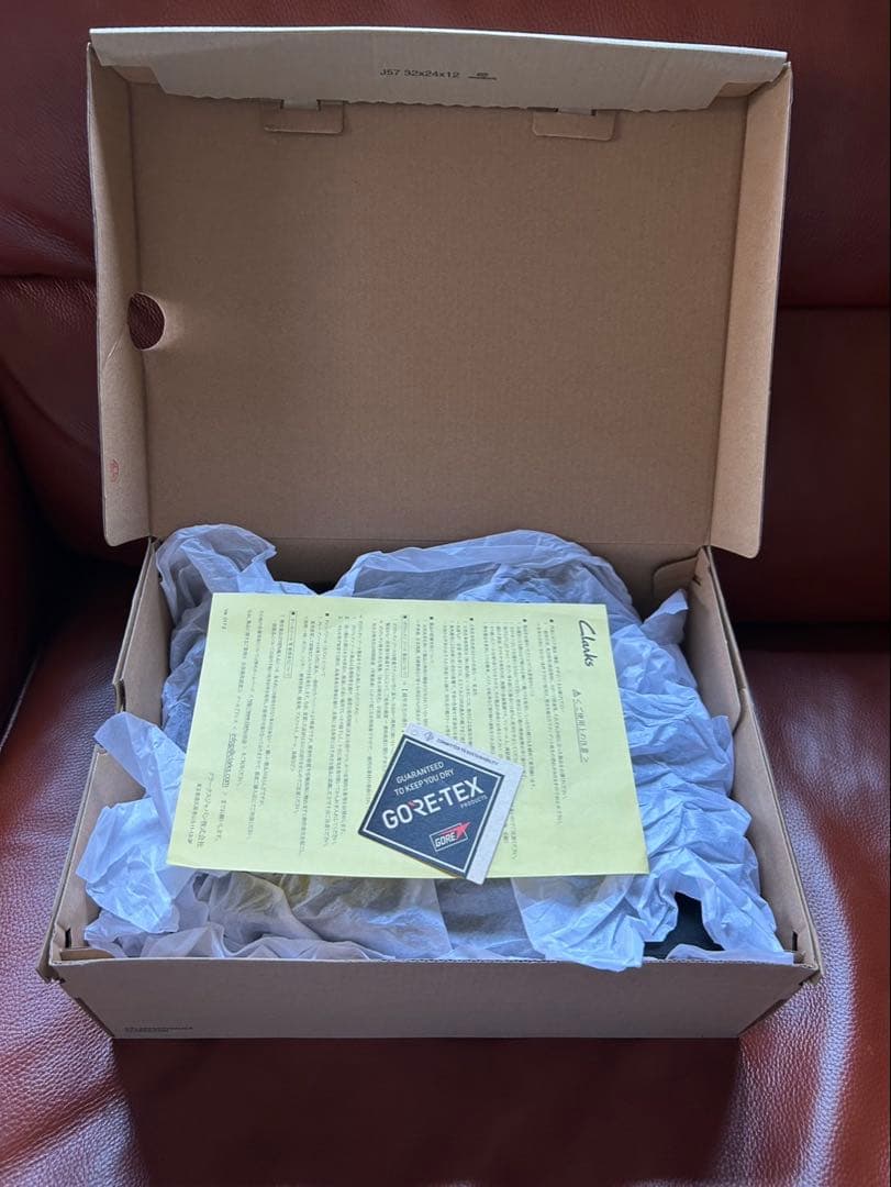 CLARKS Wallabee GTX ブラック 42