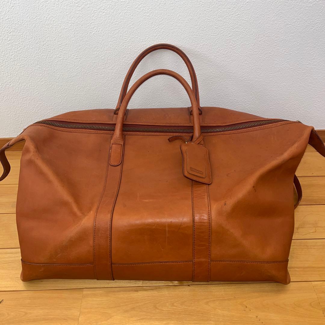10,000円引　COACH ボストンバッグ ブラウン