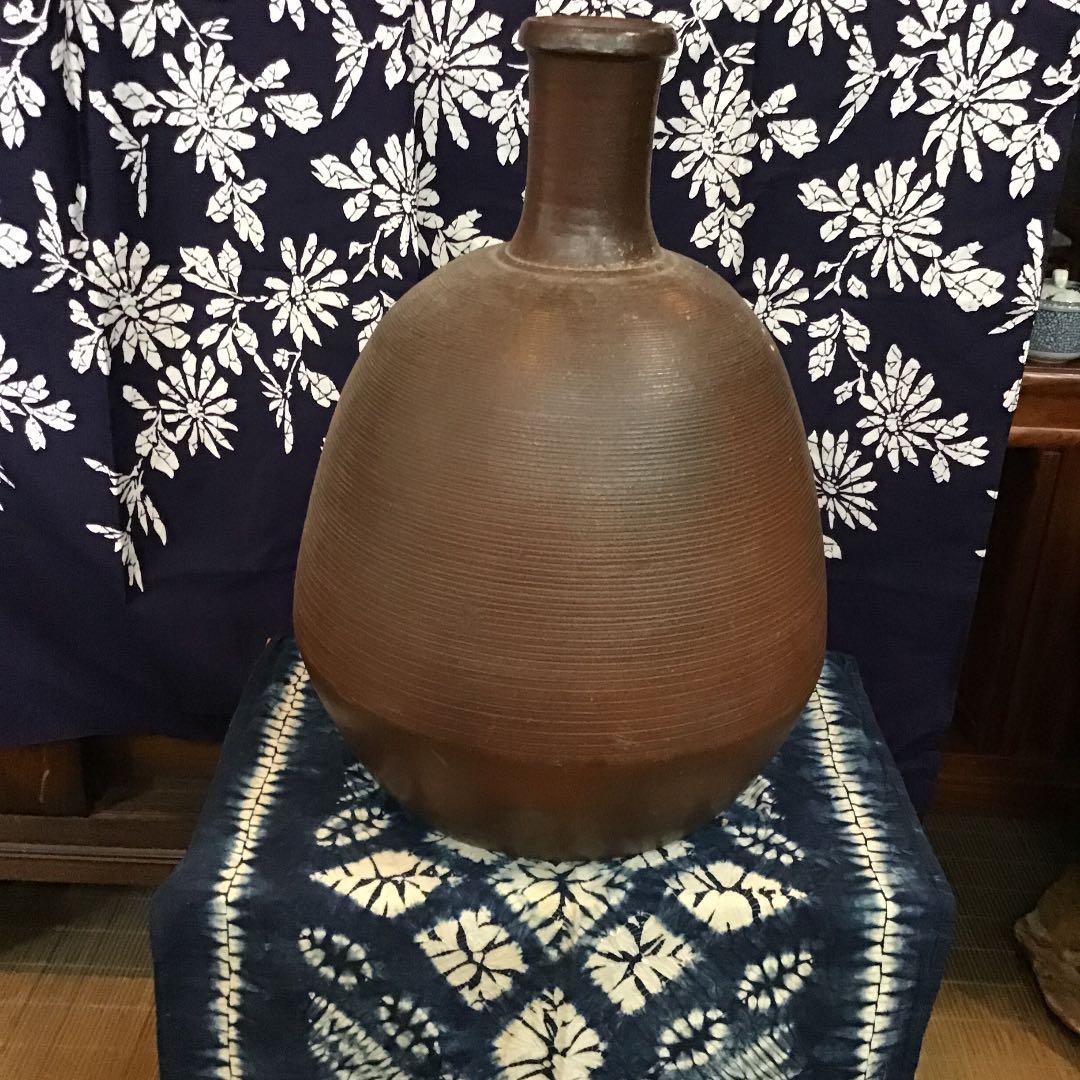 古備前骨董美術品。江戸末期、定量徳利。最終値段です‼️