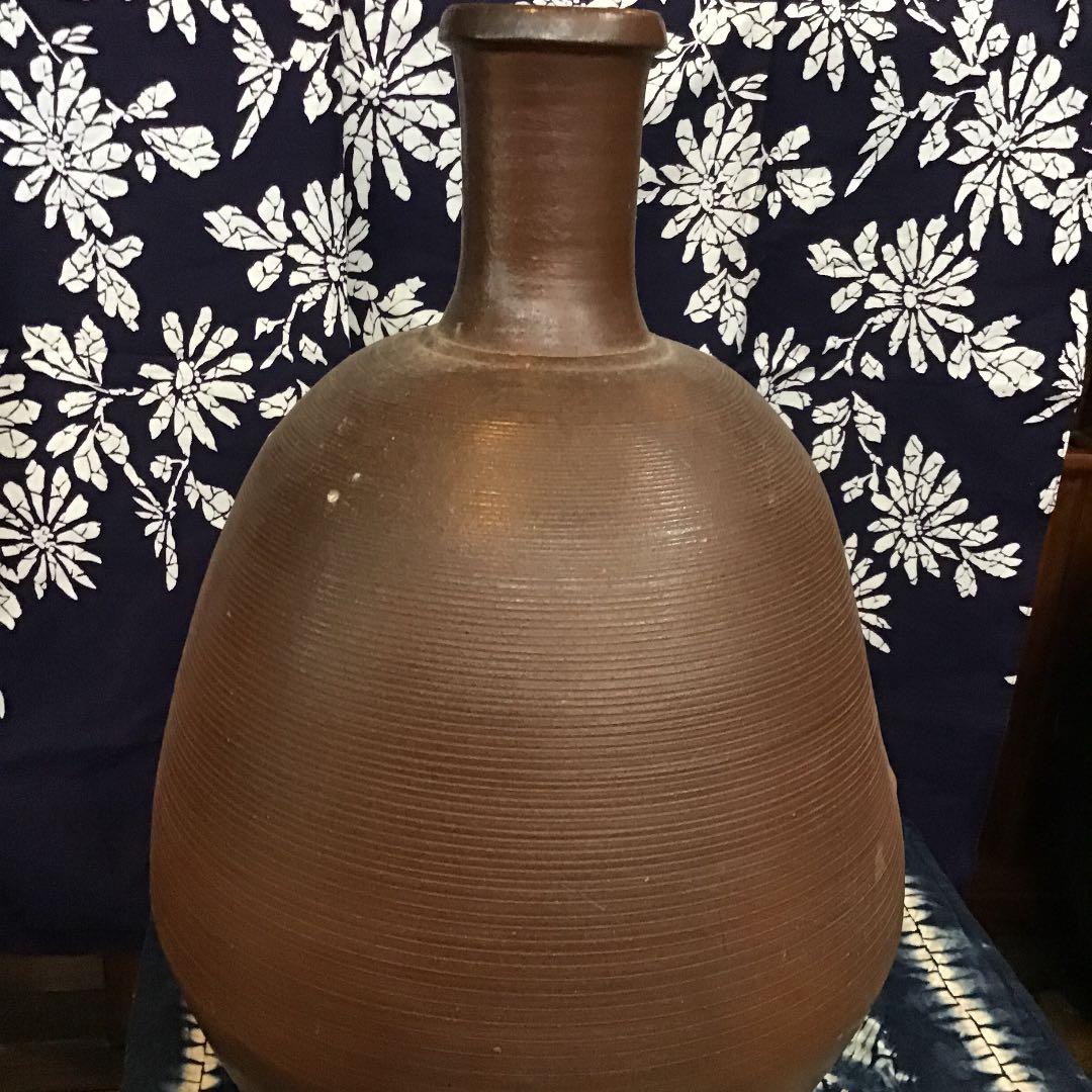 古備前骨董美術品。江戸末期、定量徳利。最終値段です‼️