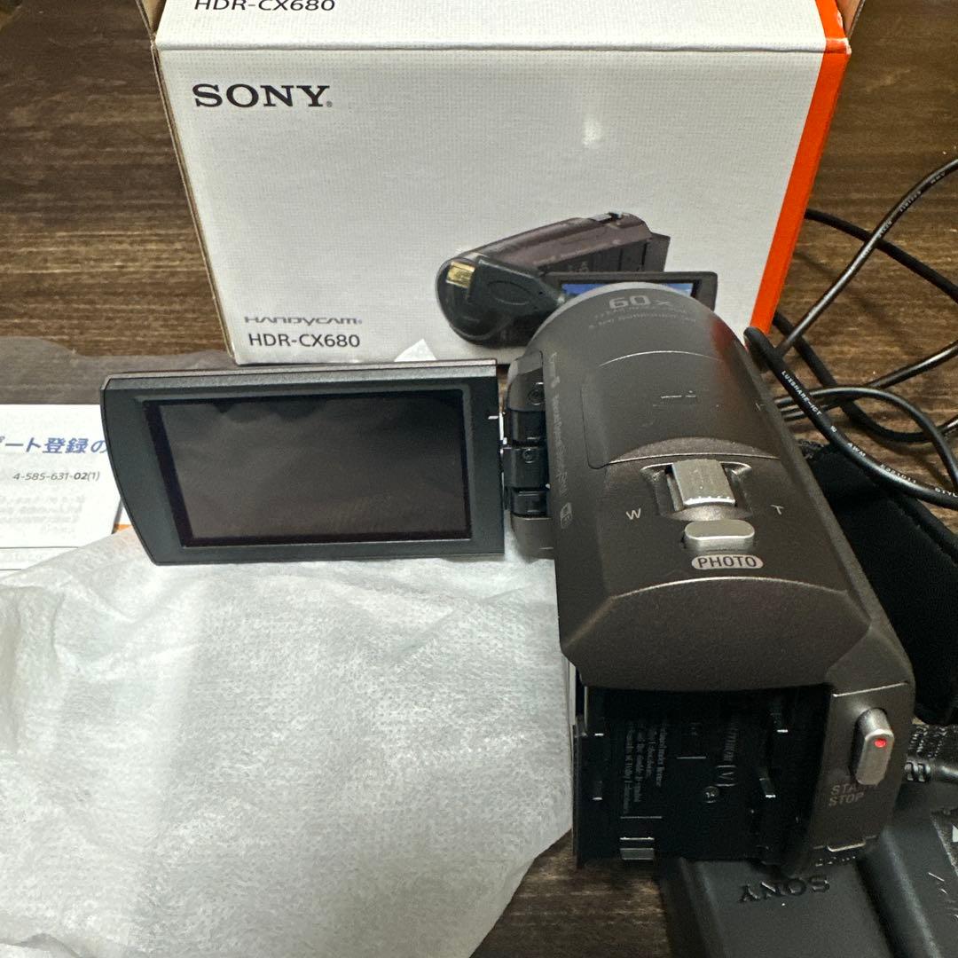 SONY HDR-CX680 ビデオカメラ 本体