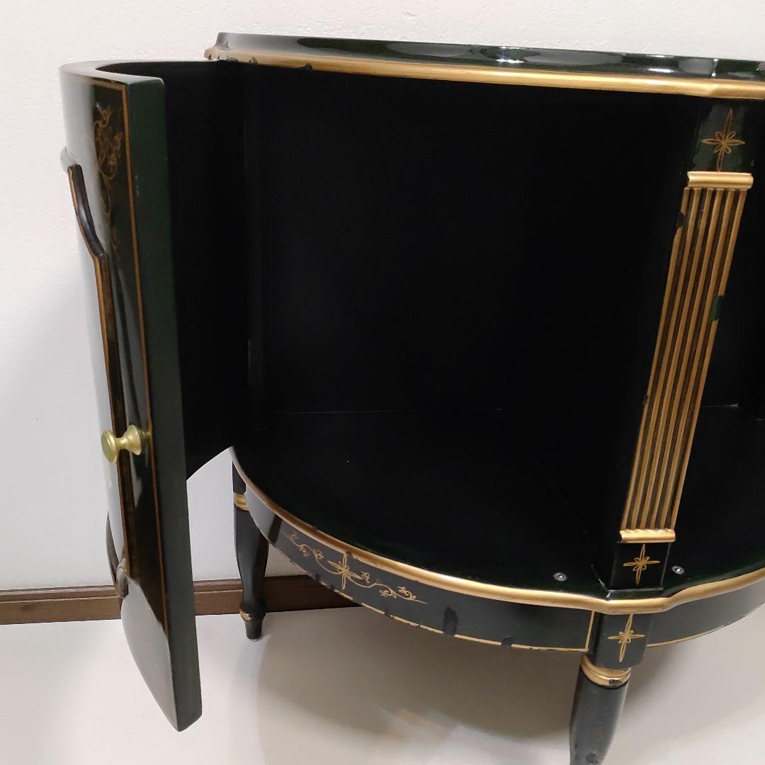 シノワズリ様式 ハンドペイント コンソール キャビネット 飾り棚 サイドボード