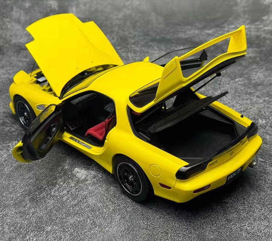 ポーラーマスター　1/18　マツダ　RX-7　マツダスピード　頭文字D