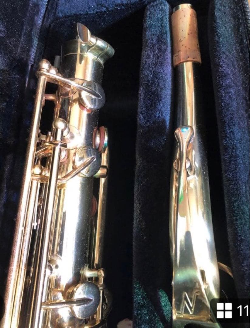 ニッカンインペリアルジャパン　インペリアルテナーサックス本体 ケース付き