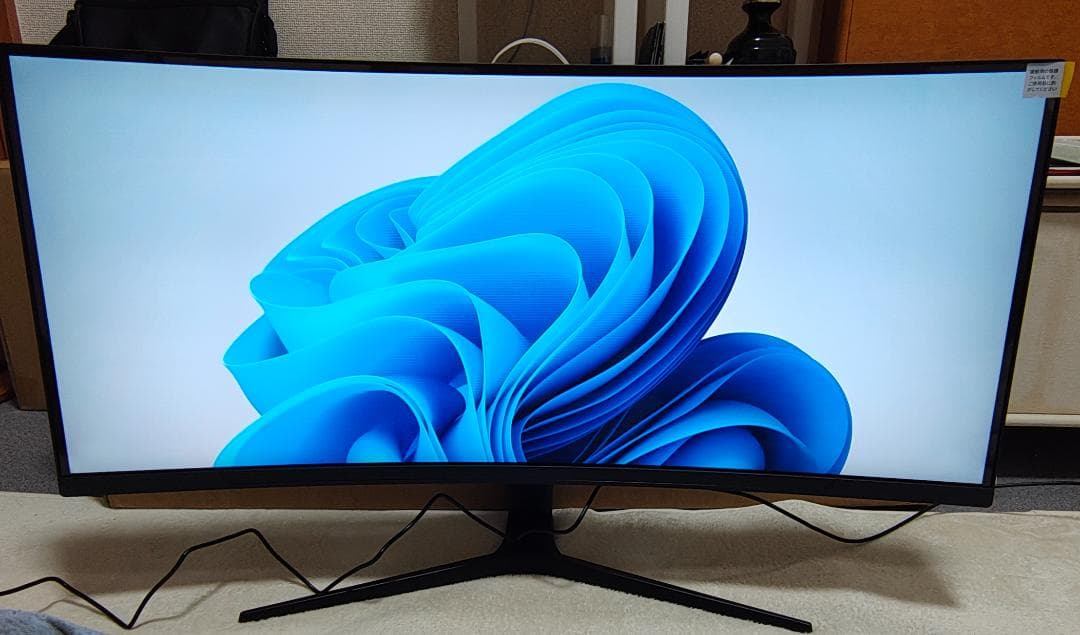 cocopar モニター 34インチ UWQHD曲面PCモニター HG-4K34