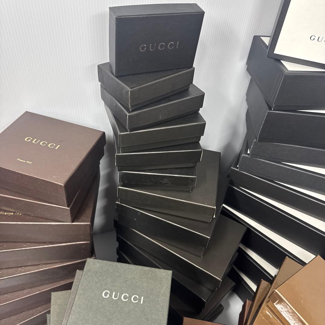 GUCCI グッチ 空箱 超大量 66個 まとめ売り